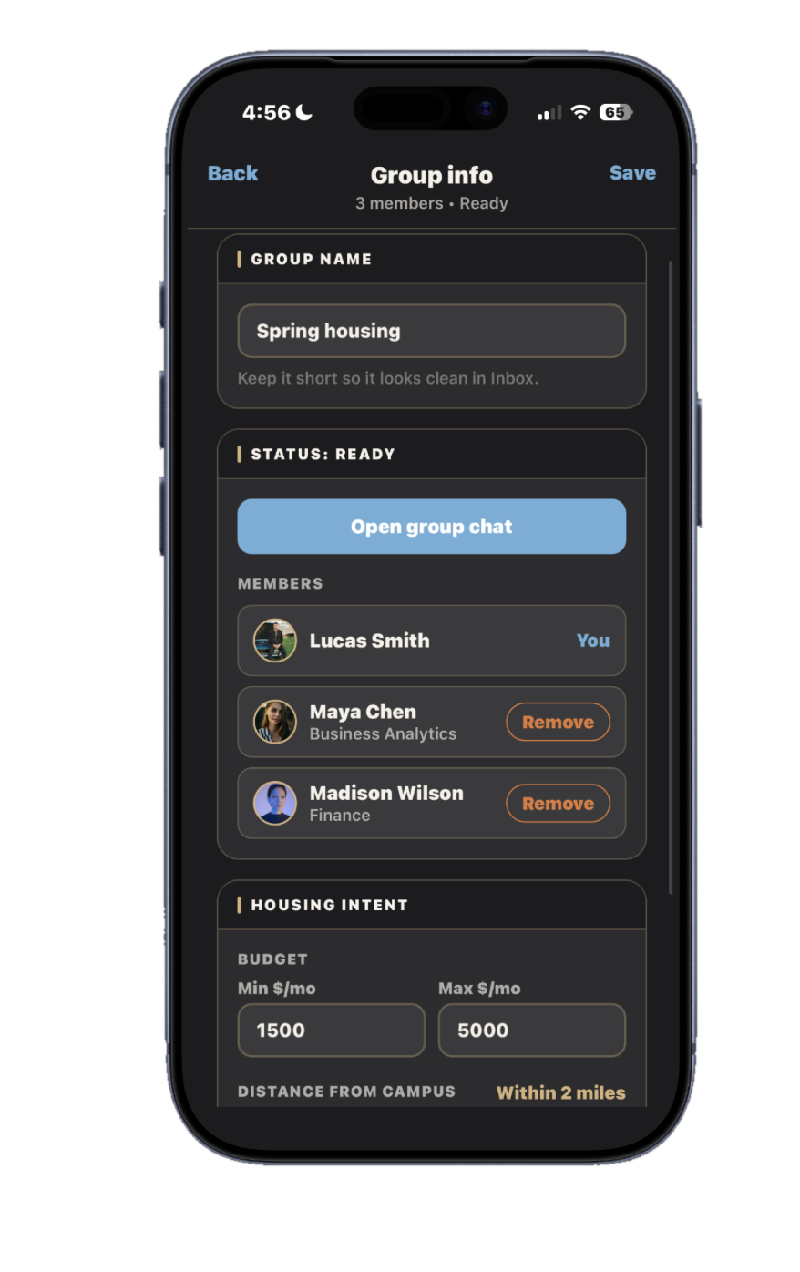 Form your group